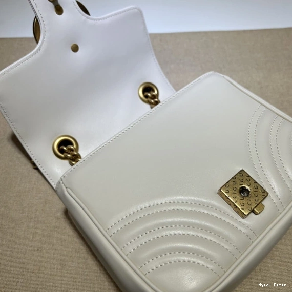 Hyperpeter mini Gucci bag-18*15*8CM shoulder Marmont GG 0727